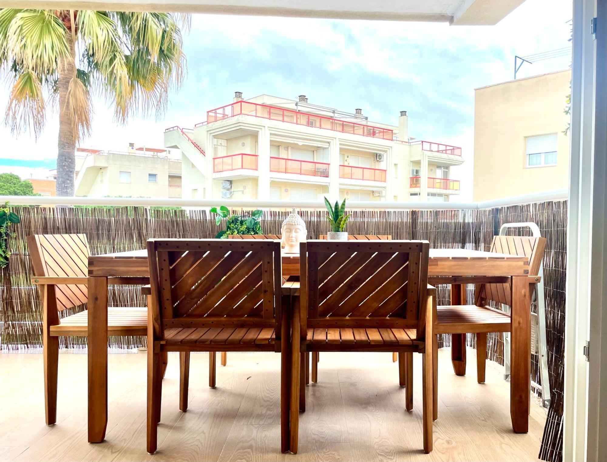 Appart Salou Beach & Port Aventura & Ferrari Land 6-8 Pers Bagian luar foto